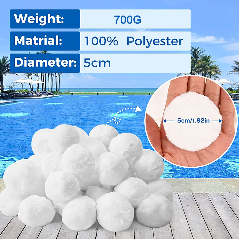 Pool Cleaning Filter Polyester Fiber Ball