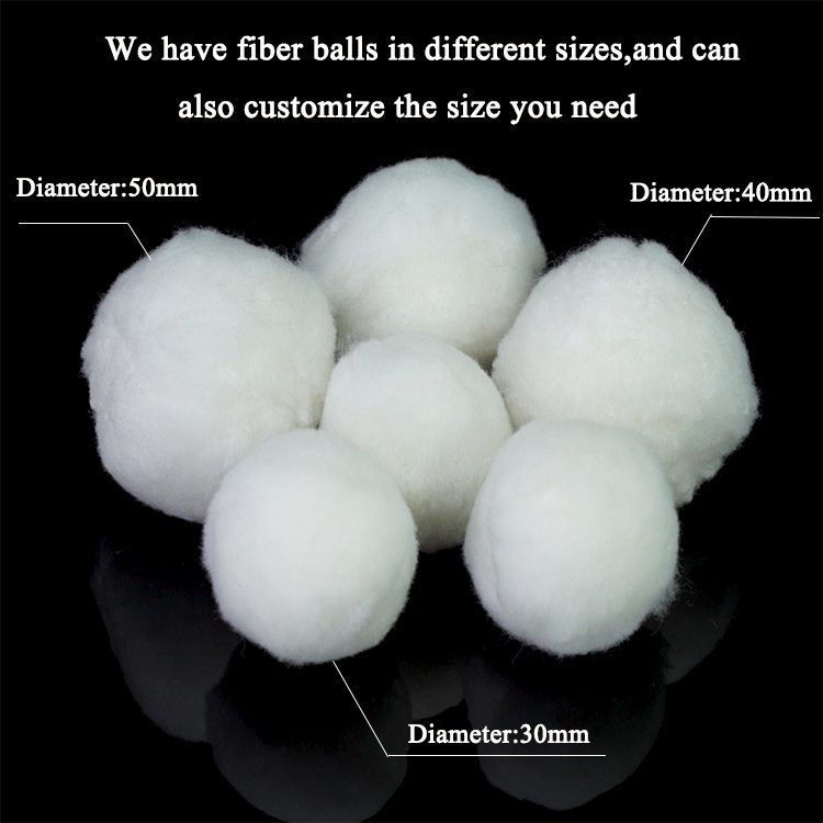 Water Treatment Filter Material Fiber Balls