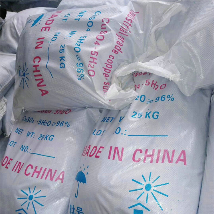 Swimming Pool Disinfection Pentahydrate Crystal Cuso4 5h2o Copper Sulfate